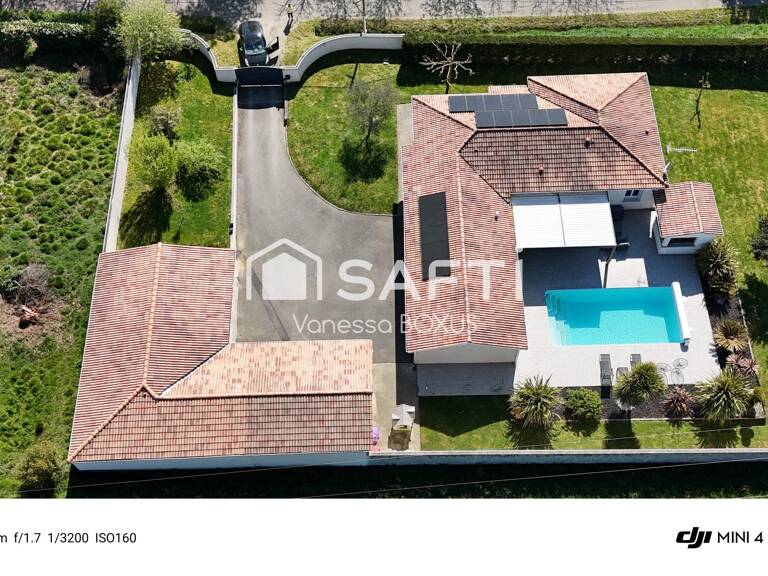 Maison de plain pied à Marcellus avec piscine, panneau photovoltaïque et appartement — photo 1