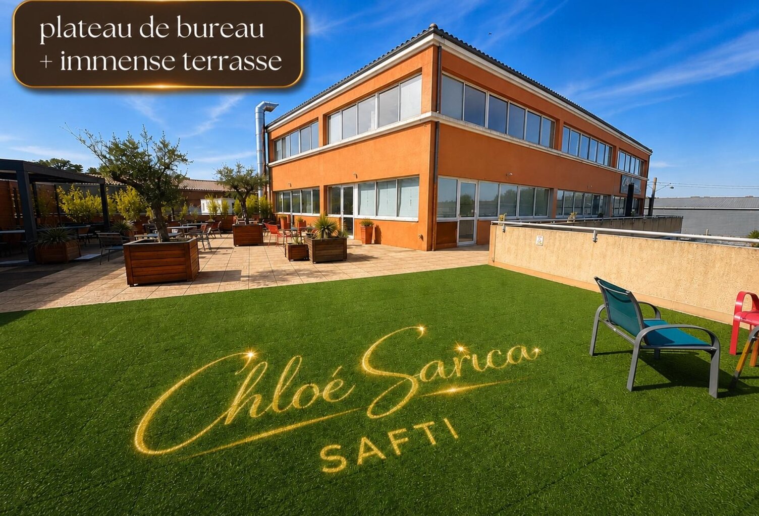 MANOSQUE  LE GALAXY  PLATEAU DE BUREAUX / CENTRE DE FORMATION AVEC TERRASSE ROOFTOP — photo 1