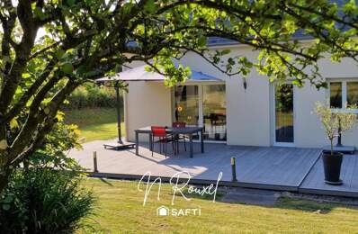 Maison 150 m2, 4 chambres, 1 bureau, double garage avec combles aménageables, terrain 2640m2 — photo du bien