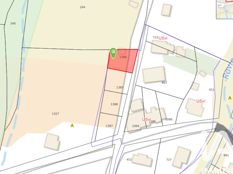 Vente Terrain 483 m&sup2; — photo 1