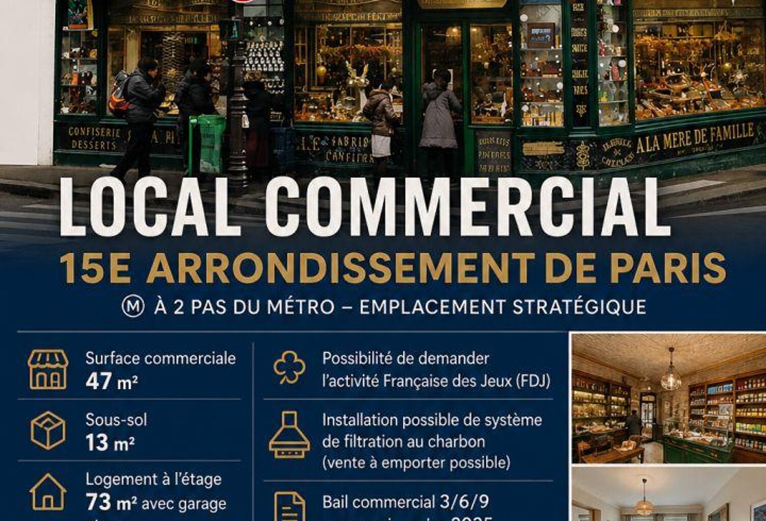 Vente Local d'activités 123 m&sup2; — photo 1