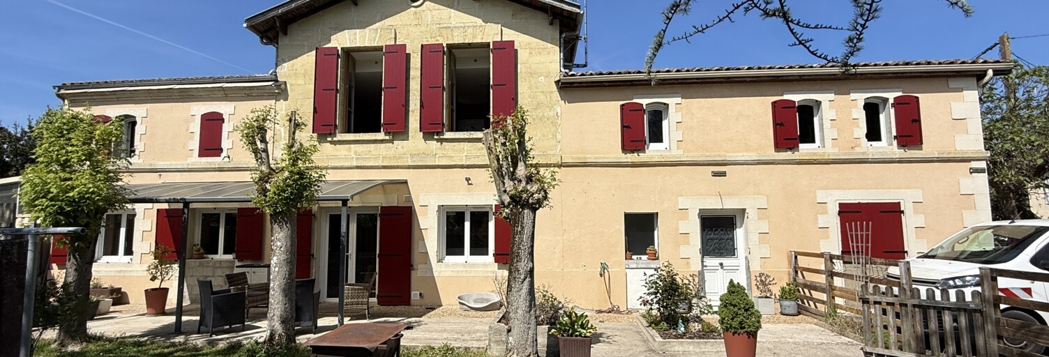 Maison 8 Pièces 185 m² à vendre à Izon (33450)