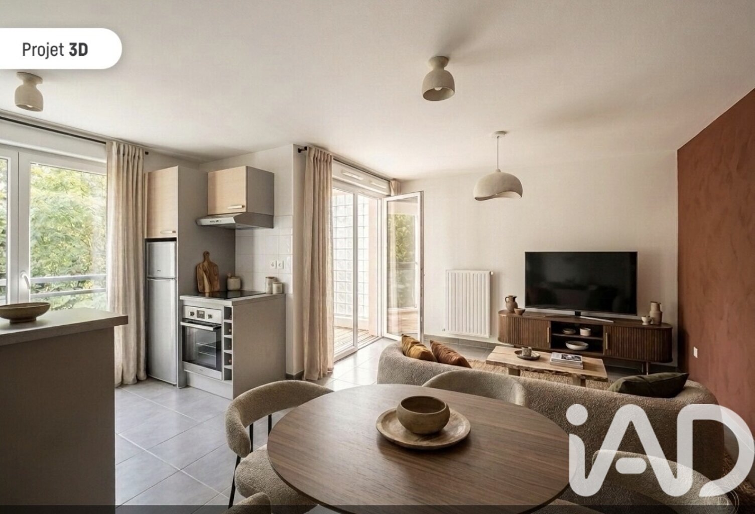 Vente Appartement 3 pièces — photo 1