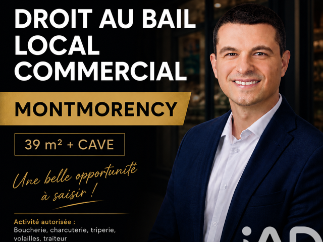 Vente Local commercial 39 m&sup2; — photo du bien