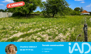 Terrain  1036 m² à vendre à Chabris (36210)