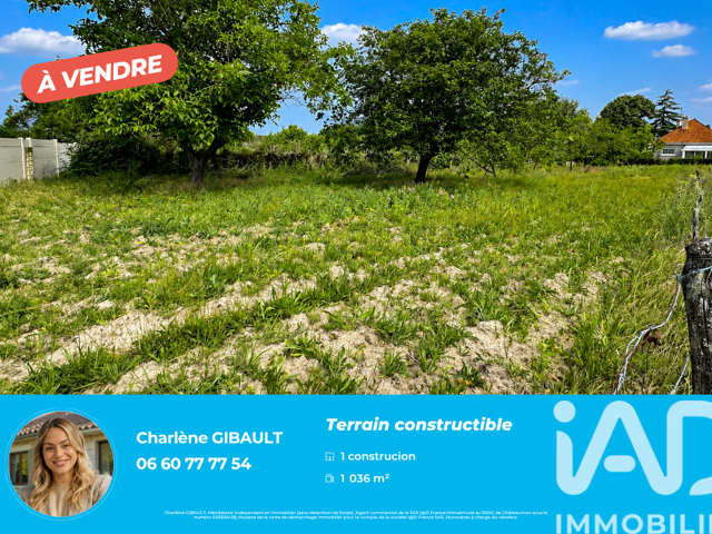 Vente Terrain à bâtir 1 036 m&sup2; — photo du bien