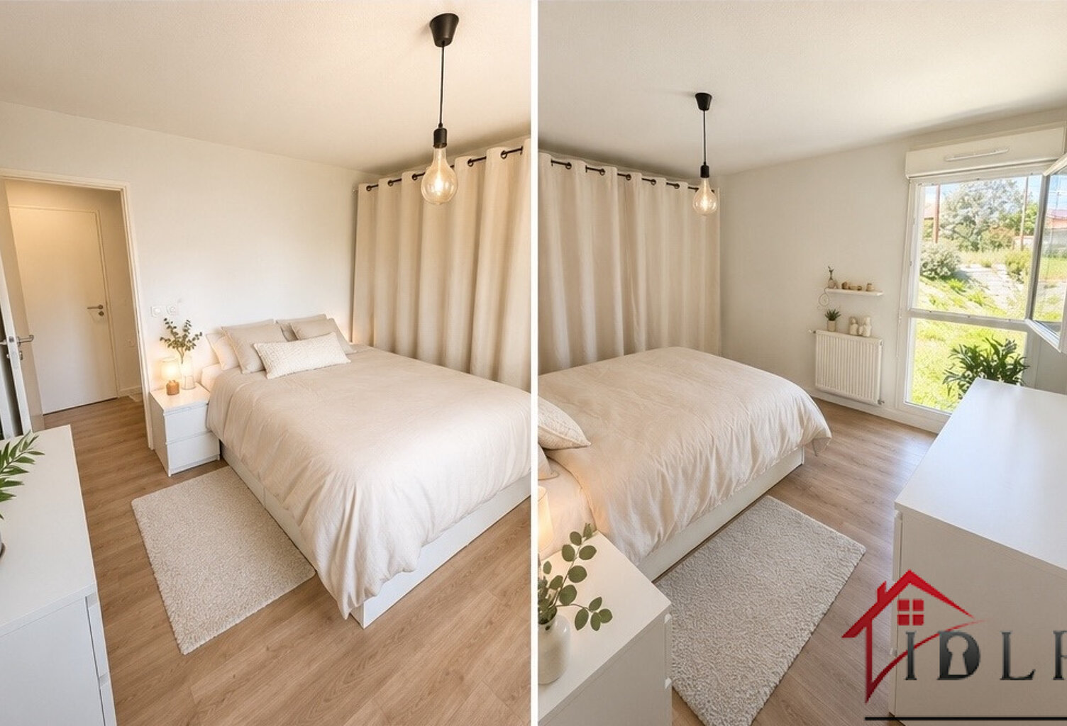 Superbe T3 en duplex lumineux, terrasse sans vis à vis, jard — photo 1