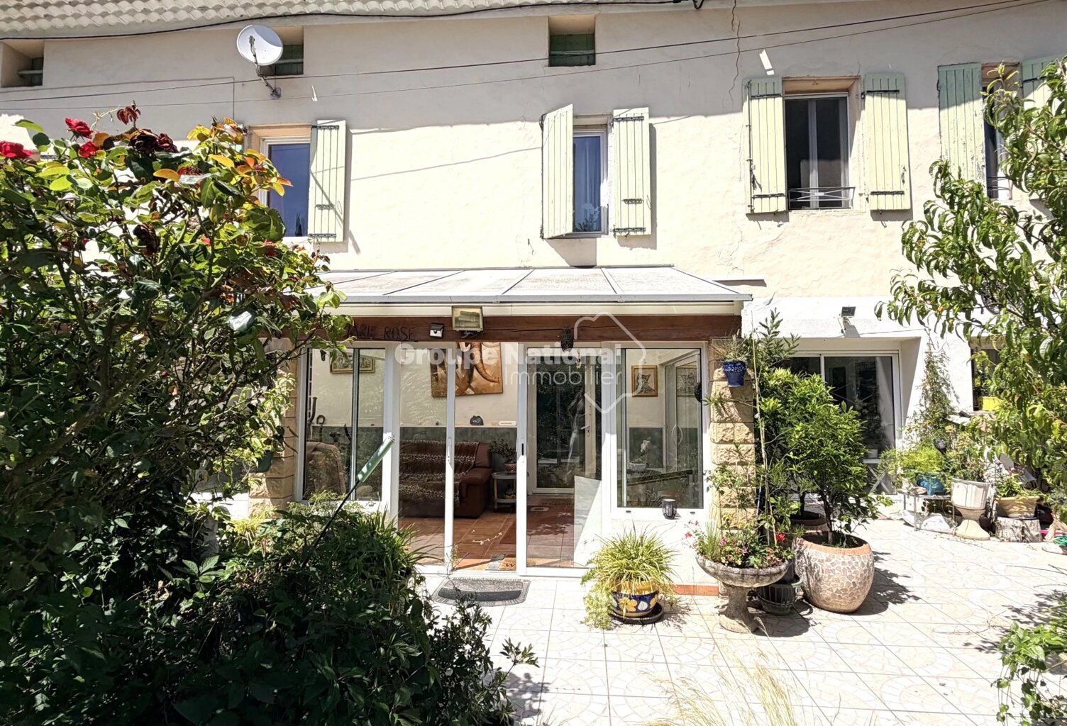 COURTHEZON - MAS DE 225 M² EN CAMPAGNE — photo 1