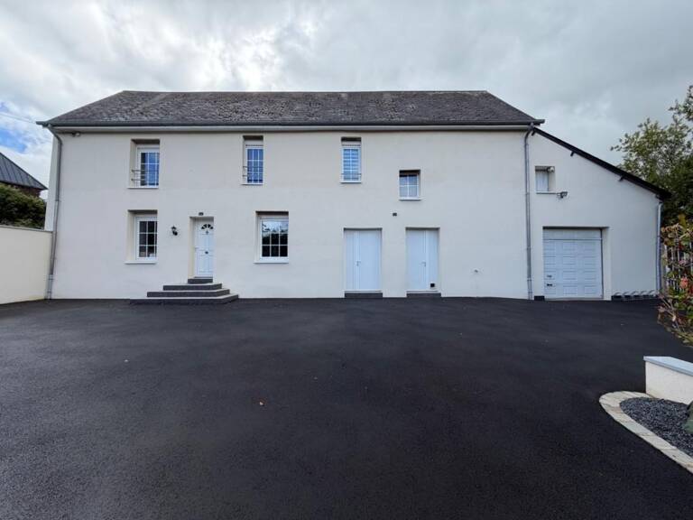   EXCLUSIVITÉ – MAISON RÉNOVÉE AVEC DÉPENDANCES, GARAGE ET JARDIN CLOS – LOZON (50) — photo 1