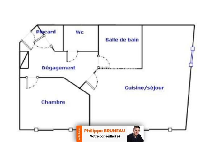 Appartement avec grande pièce de vie et parking à Évreux — photo 5