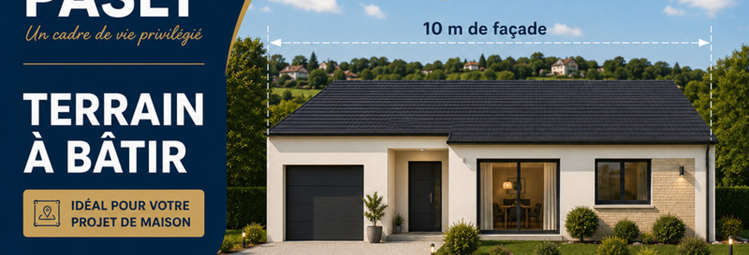 Terrain  1320 m² à vendre à Pasly (02200)