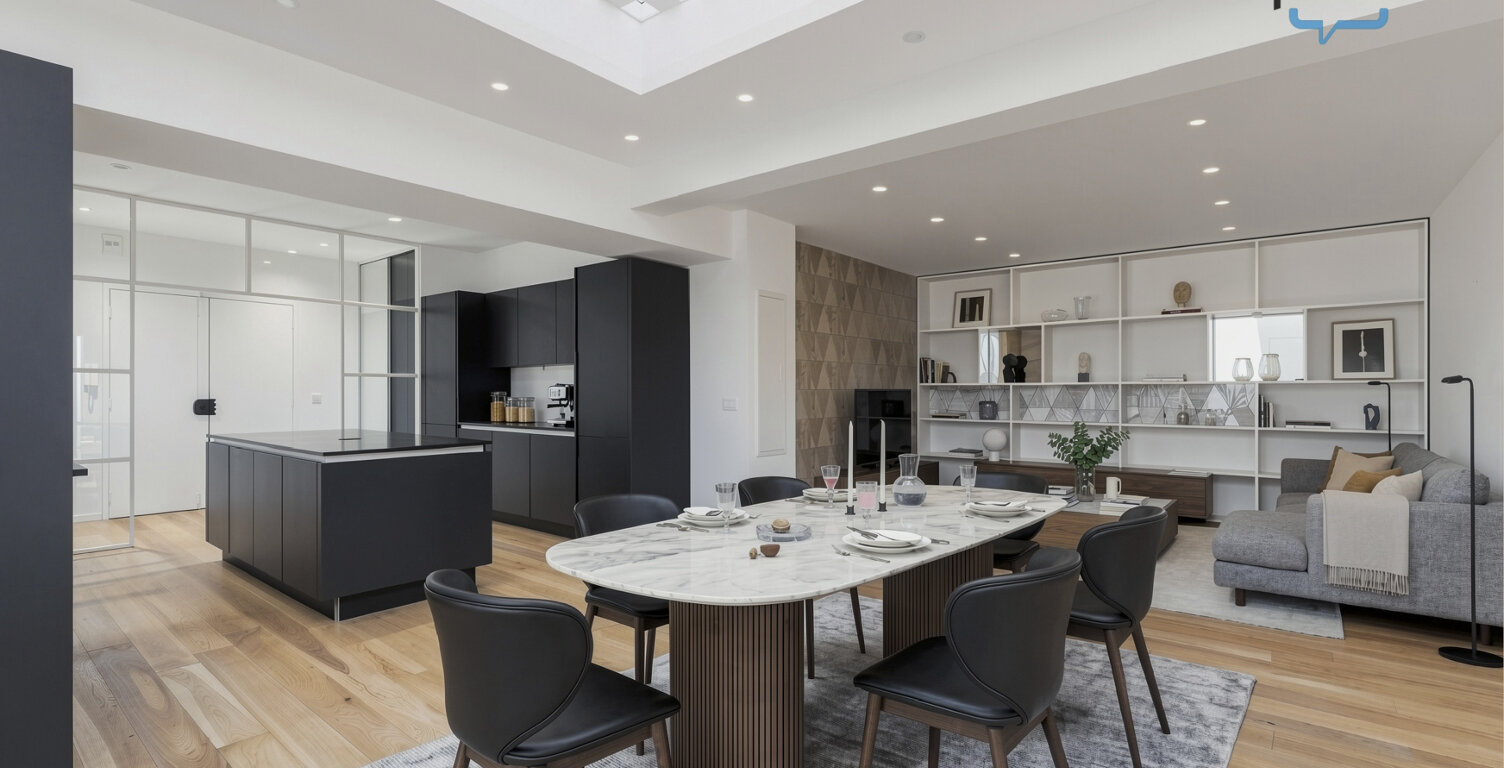 Saint Victor - Duplex contemporain T4 habitation ou usage professionnel — photo 1
