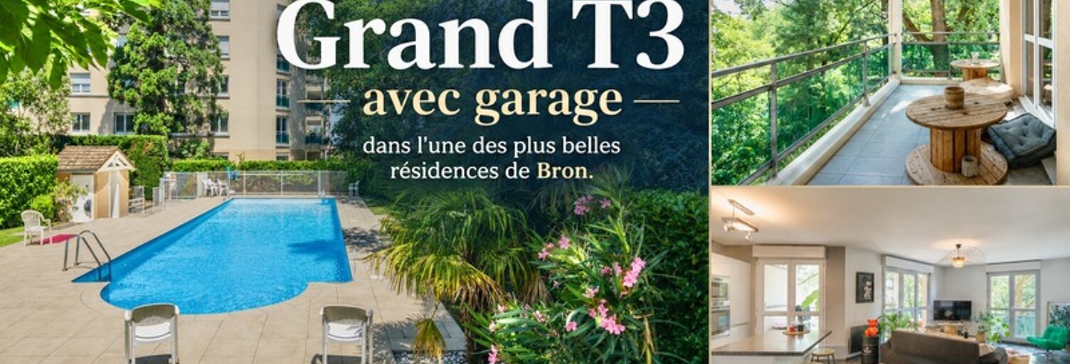 Appartement 3 Pièces 79 m² à vendre à Bron (69500)