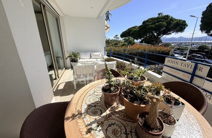 Appartement à vendre 2 pièces CANNES (06) VUE MER PANORAMIQUE — photo 2