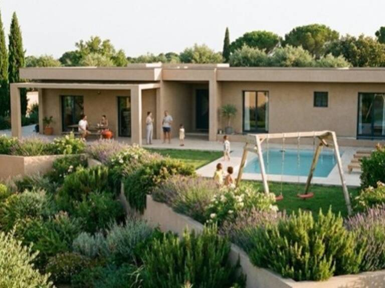 Dpt Corse (20), à vendre SAINTE LUCIE DE PORTO VECCHIO maison P4 de 122,08 m2 avec piscine et proche de la mer — photo 1