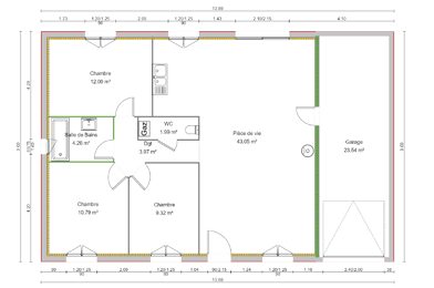 Maison 4 pièces 235000 €