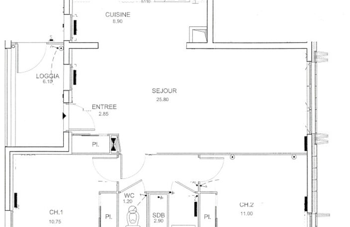 À VENDRE EN EXCLUSIVITÉ   APPARTEMENT 3 PIÈCES   66,25 m2 — photo 4