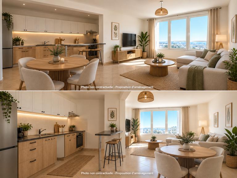 À VENDRE EN EXCLUSIVITÉ   APPARTEMENT 3 PIÈCES   66,25 m2 — photo 1