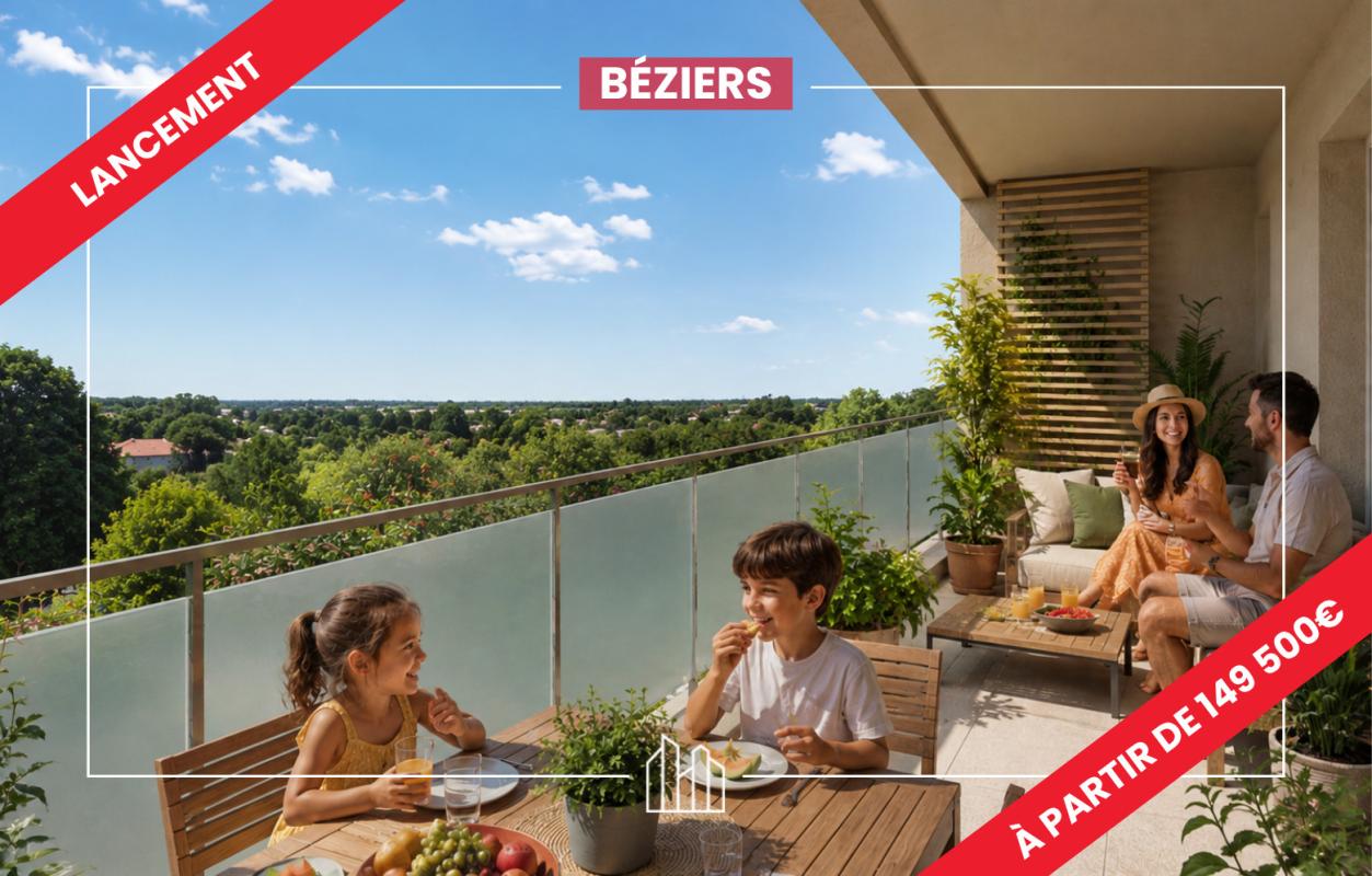 Appartement  T2 à vendre Béziers 34500
