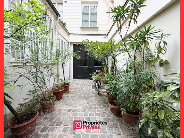 Appartement sur Cour - Paris - Quartier Saint-Germain-des-Prés - 3 pièce(s) 72.19 m2 — photo du bien