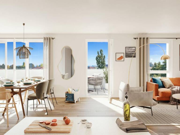 Appartement 3 Pièces avec Terrasse et Parking  Meaux (77100) — photo 1
