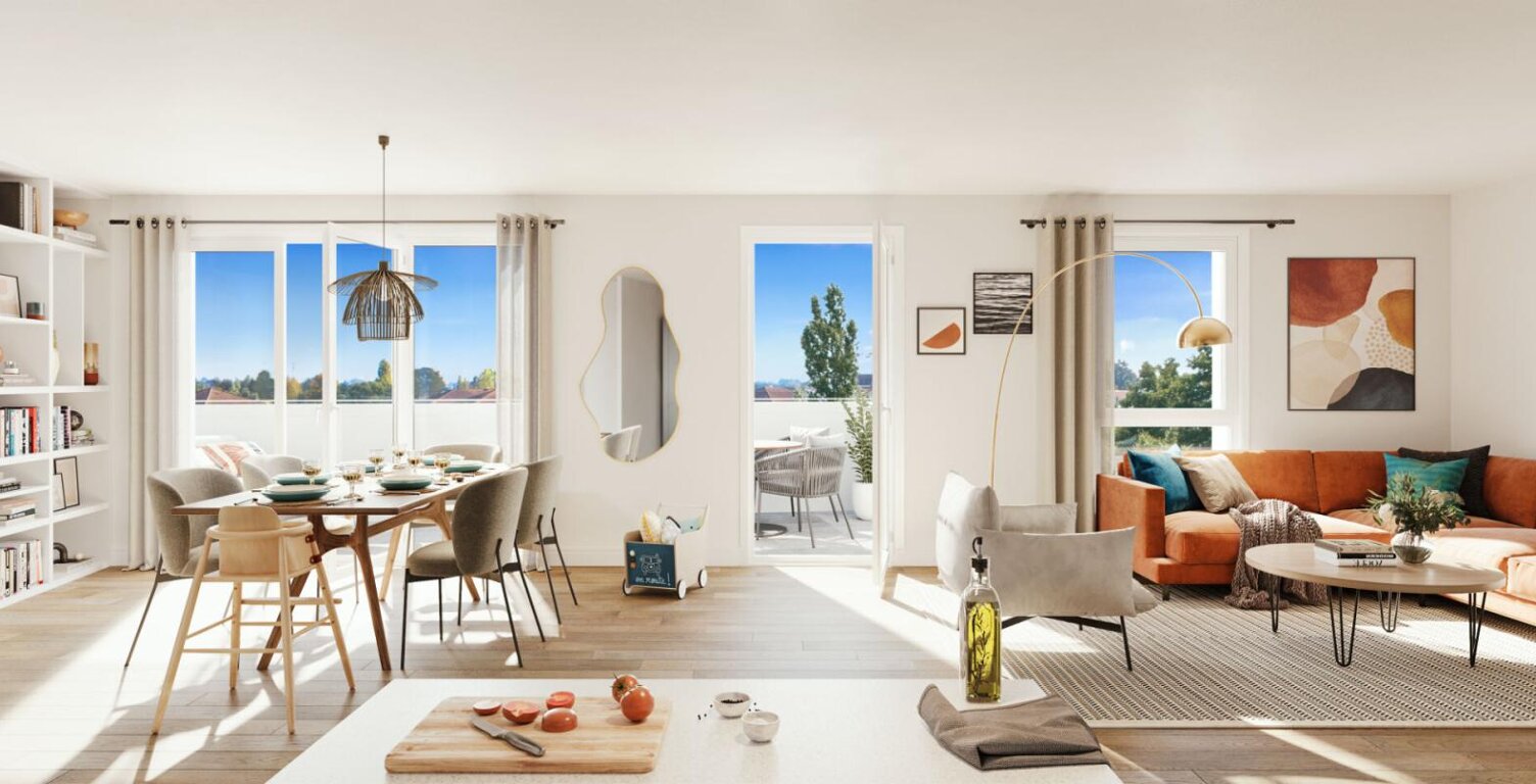 Appartement 3 Pièces avec Terrasse et Parking  Meaux (77100) — photo 1