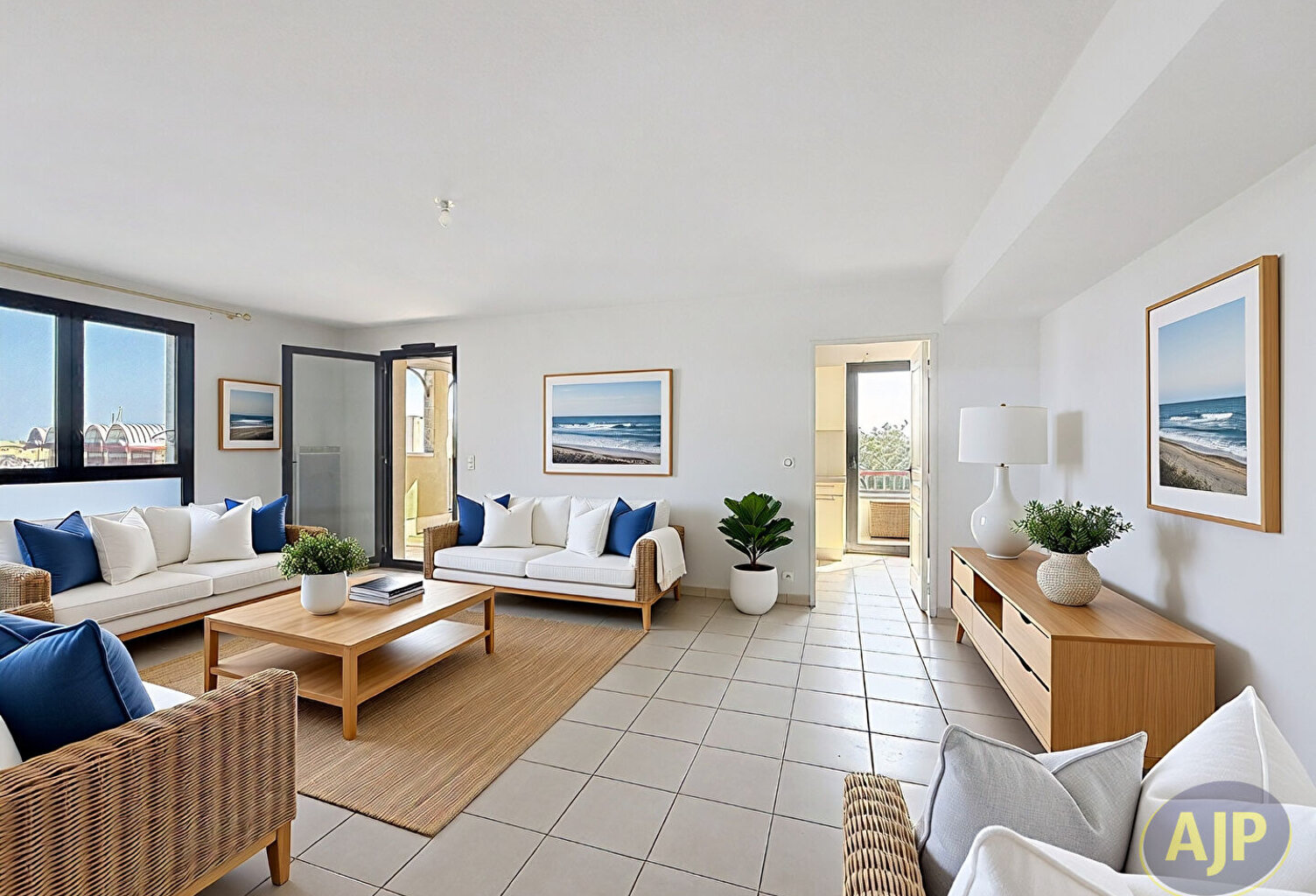 Arcachon vue port T4 96m² — photo 1