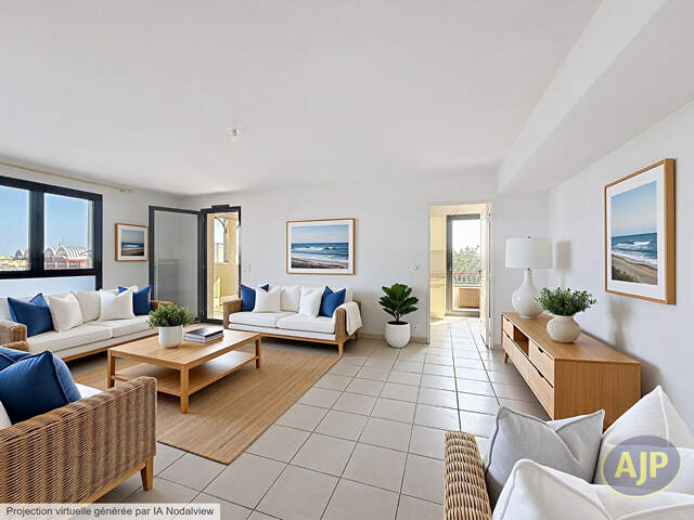 Arcachon vue port T4 96m² — photo du bien
