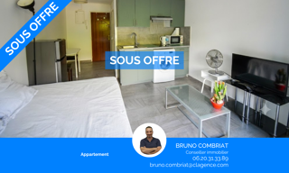 Appartement 1 Pièce 18 m² à vendre à Vallauris (06220)