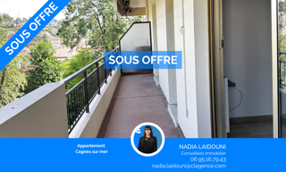 Appartement 2 Pièces 43 m² à vendre à Cagnes-sur-Mer (06800)