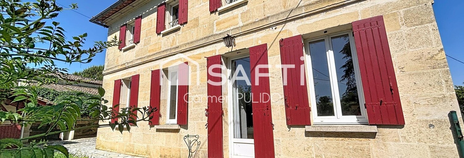Maison 7 Pièces 140 m² à vendre à Saint-Magne-de-Castillon (33350)