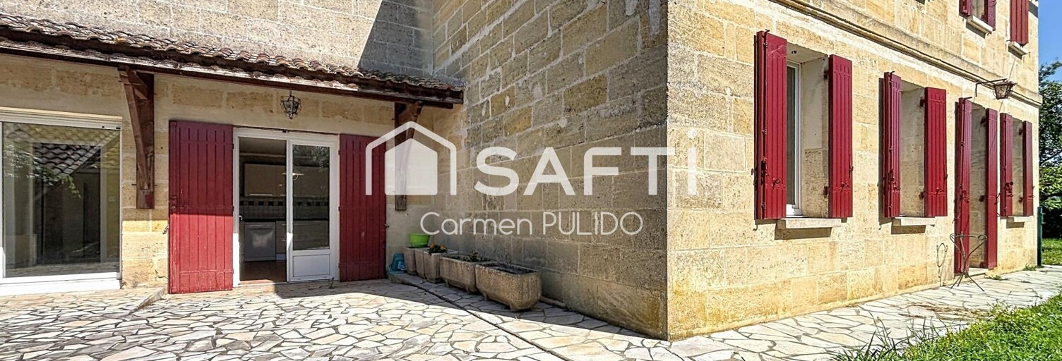 Maison 7 Pièces 140 m² à vendre à Saint-Magne-de-Castillon (33350)