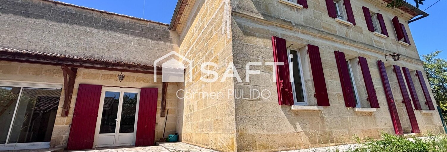 Maison 7 Pièces 140 m² à vendre à Saint-Magne-de-Castillon (33350)