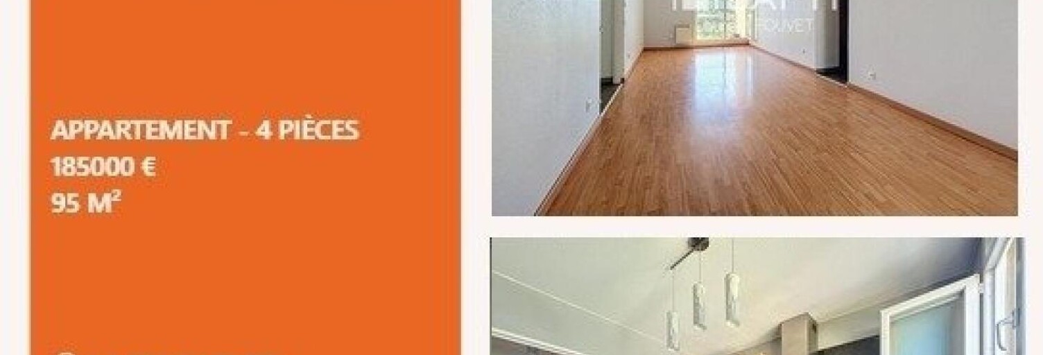 Appartement 4 Pièces 95 m² à vendre à La Fouillouse (42480)