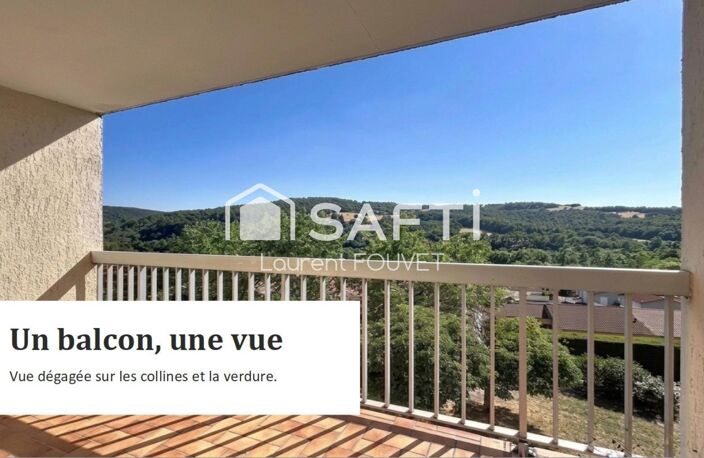 Balcon avec une vue dégagée, , parc au pied de l'immeuble et garage ! — photo 3