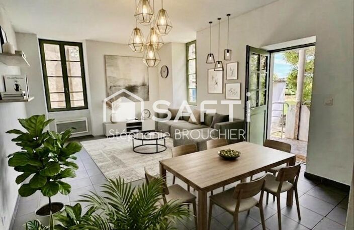 Appartement avec cave terrasse cour et local commercial — photo 3