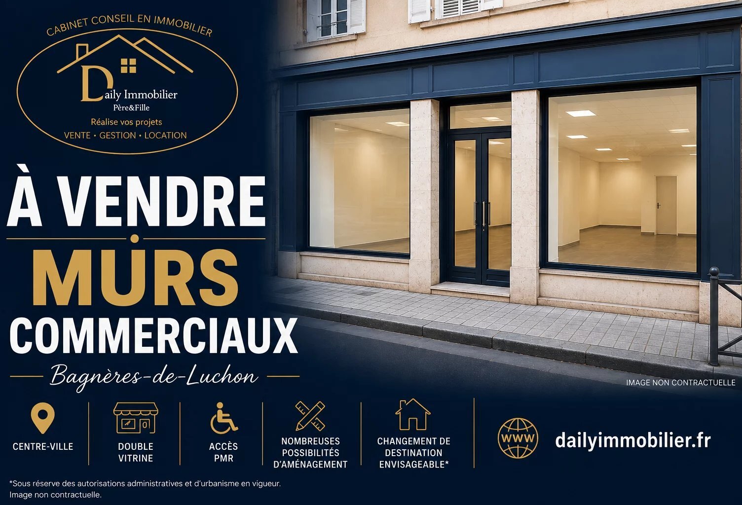 PLEIN CENTRE VILLE - LOCAL 46.78m² — photo 1