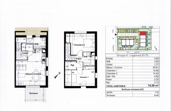 SAINT-JEAN-D'ILLAC – LE LAS - MAISON RÉCENTE T3 – JARDIN – 2 PARKINGS – DISPONIBLE — photo 5
