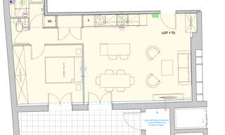 Appartement 2 Pièces 47 m² à vendre à Saint-Genis-Laval (69230)