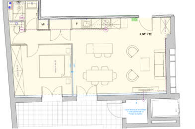 Appartement 2 pièces 159000 €