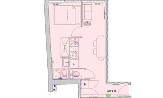 Appartement 2 Pièces 27 m² à vendre à Saint-Genis-Laval (69230)