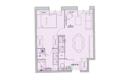 Appartement 2 pièces 115000 €