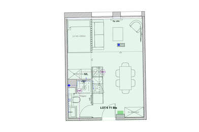 Appartement 2 pièces 103000 €