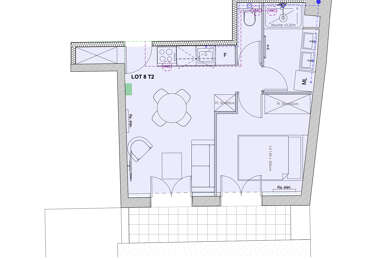 Appartement 2 pièces 119000 €