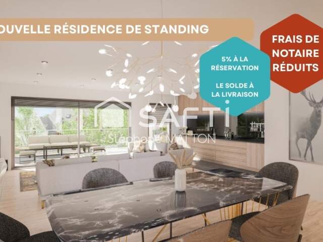Appartement T3 neuf avec terrasse — photo du bien