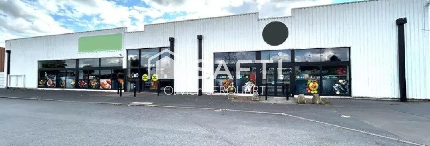 Commerce 4 Pièces 1504 m² à vendre à Saint-Quentin (02100)