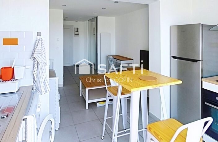 T1 MEUBLÉ D'EXCEPTION DE 26 m2 REFAIT À NEUF — photo 4