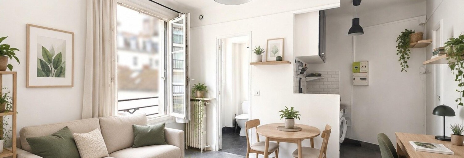 Appartement 1 Pièce 18 m² à vendre à Paris 15 (75015)