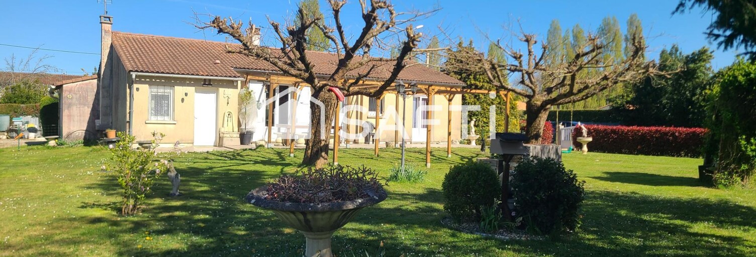Maison 5 Pièces 100 m² à vendre à Beurlay (17250)