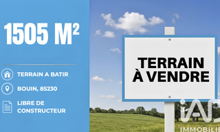 Terrain  1505 m² à vendre à Bouin (85230)